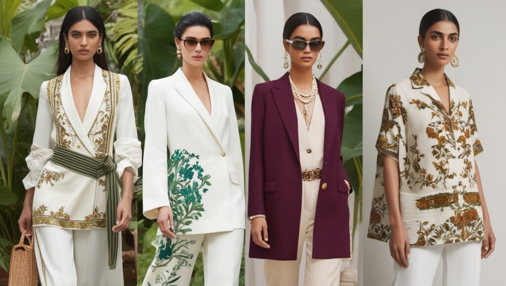 2025 top fashion trends in sustainable luxury with timeless pieces, ethical production, and eco-conscious materials