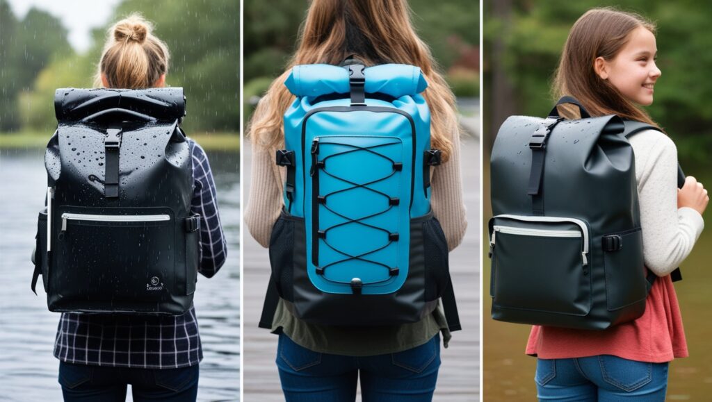 Key features of waterproof backpacks for girls: materials, zippers, storage, and style